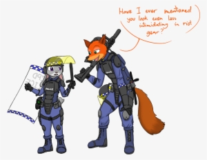 Judy And Nick Riot Training - Nick Wilde #2405971