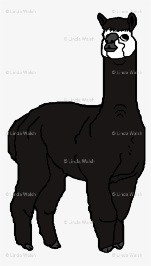 Masquerade Alpaca Black And White Animal Fabric Fabric - Alpaka-felsen-bauernhof-tageshellbraunes Notizblock #2406088