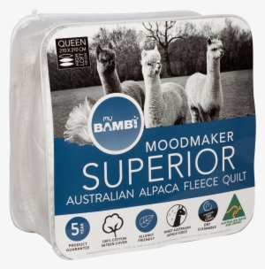 Alpaca Quilt Moodmaker Superior - Fotoprint: Alpaca By Simonbarrington, 61x41cm. #2406361