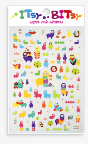 Itsy Bitsy Stickers - Itsy Bitsy Stickers - Googly Eyed Food #2406596