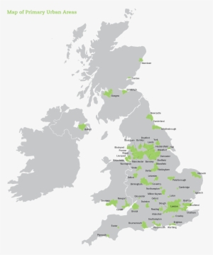2016 New Pua Shapes Map - Great Britain Vector Map #2406943
