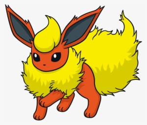 Flareon Pokemon Character Vector Art - Leafeon And Flareon #2407076