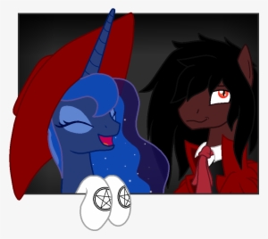 Ardonsword, Hellsing, Princess Luna, Safe - Princess Luna And Alucard #2407187