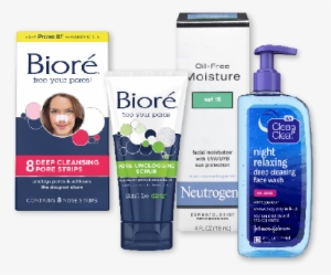 Biore Pore Unclogging Scrub 5oz - Biore Deep Cleansing Pore Strips - 6 Pack F1693556 #2407297