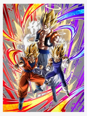 Was Messing Around In Photoshop With Lr Gogeta Assets - Cool Gogeta #2407956