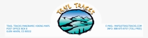 Trail Tracks Panoramic Hiking Maps #2408427