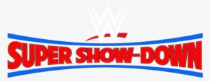 Smackdown Tag Team Title Match - Wwe Super Showdown Logo #2408828