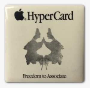 Hypercard Rorschach Button - Inkblot Test #2408889