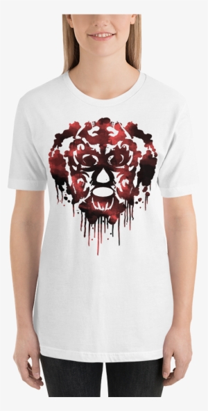"rorschach Lucha Red&black" Pro Wrestling Shirt - T-shirt #2408916