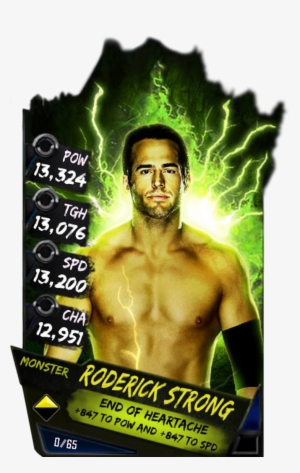 Supercard Roderickstrong S4 17 Monster - Wwe Supercard Monster Cards #2408954