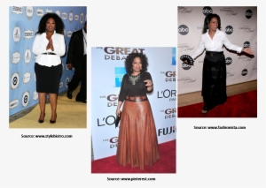 Oprah Winfrey -busty Inverted Triangle Body Shape - Busty Inverted Triangle #2409497