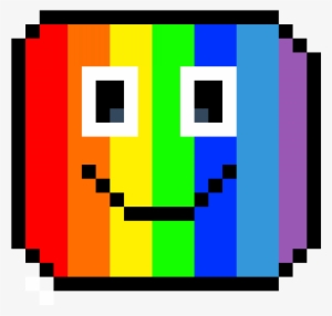 New Rainbow Emoji - Planeta Pixel Art #2410547