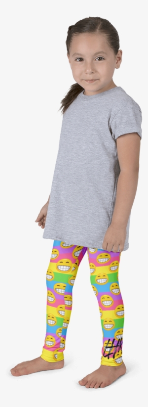 Kid's Rainbow Emoji Leggings - Kids Leggings Pnhg #2410839