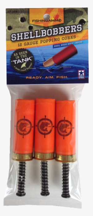 12 Gauge Popping Corks - Shell Bobbers #2411379