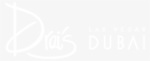Drais Dubai Nightclub - Tiff Logo White #2411580