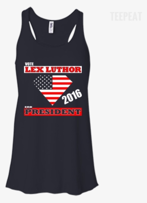 Vote Lex Luthor Ladies Tee Apparel Teepeat - T-shirt #2411870