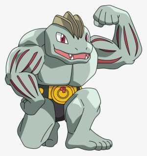 Stats, Moves, Evolution, Locations & Other Forms - Machoke Png #2411872
