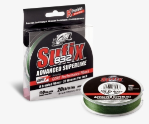 Sufix® 832® Advanced Superline® Prevents Breakoffs - Sufix Fishing Line #2411891