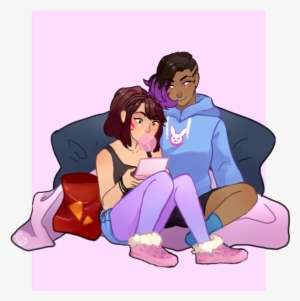 Sombra Entertainment,фэндомы,d - Overwatch D Va And Sombra #2411923