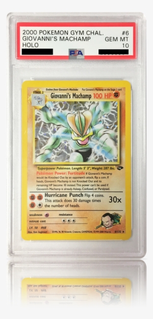 Pokemon Gym Challenge Rare Holo Giovanni's Machamp #2412120