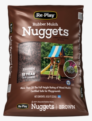 Re-play Nugget Mulch - International Mulch Rubber Mulch #2413432