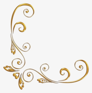 Ornament Frame Gold Png #2414027