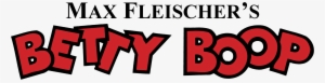 Max Fleischers Betty Boop Logo - Betty Boop Logo Png #2414437