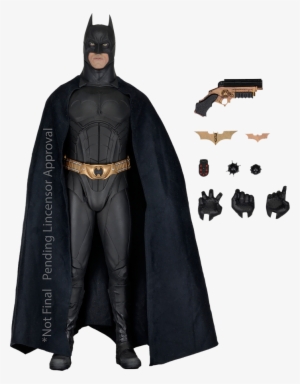 Batman - Neca Batman Begins - Batman 1/4 Scale Action Figure #2414498