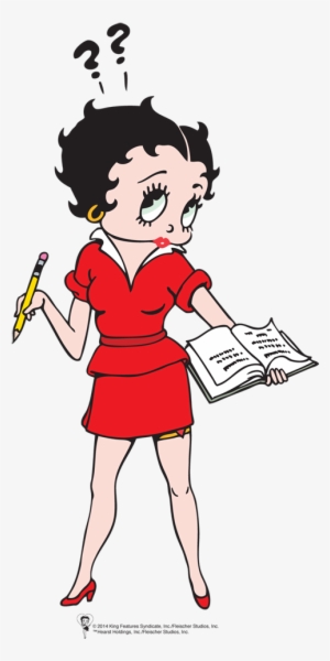 Betty Taking Notes - Betty Boop Working #2414573