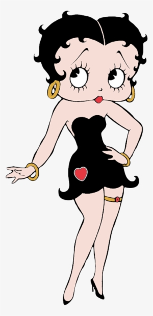 Betty Boop Clip Art Images Cartoon Clip Art - Black And White Betty Boop #2414623