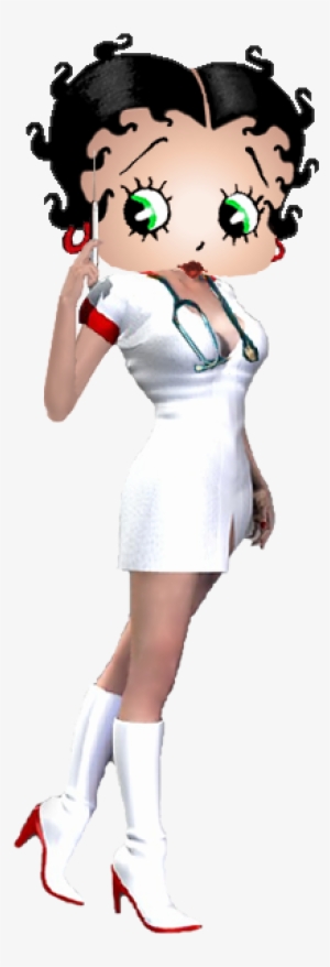 Please Take The Time To Sign My Guest Book - Betty Boop In Nurse Outfit #2414651