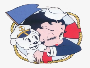 Ss Betty Boop - Betty Boop Goodnight Kiss Poly 20x28 Pillow Case White #2414765
