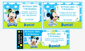 Invitacion Giratoria - Baby Disney #2414794