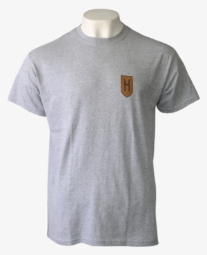 Grey Hufflepuff Crest T-shirt - Claydon High School #2415287