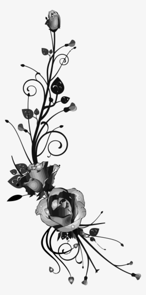 Floral Big Image Png - Rose Flourish #2415703
