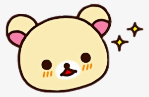 Kawaii Transparent Korilakkuma - Korilakkuma Sticker #2416085