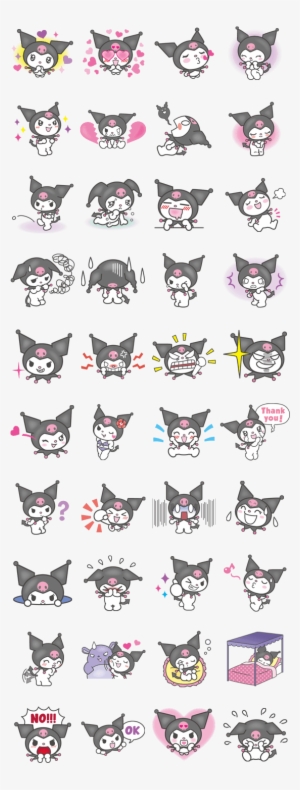 Kuromi By Sanrio - Kuromi Line Stickers #2416087