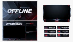 Multicoloured Facecam Stream Overlay Available Here - Led-backlit Lcd Display #2416464