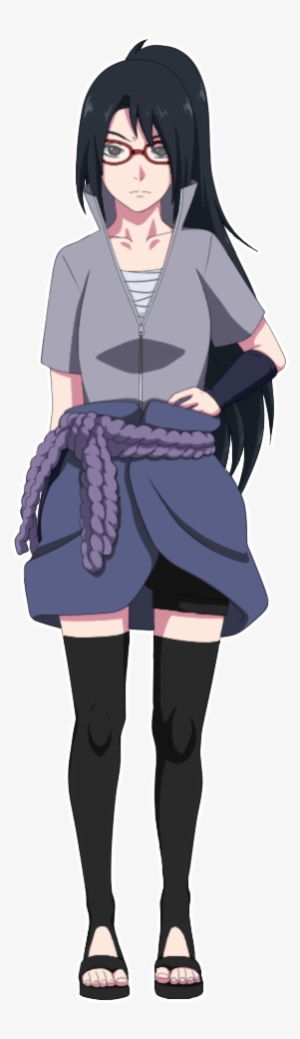Older Sarada With Sasuke's Shippuden Outfit - Imágenes De Sarada Uchiha #2416656