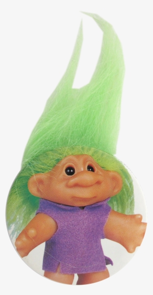 Troll Doll Green Innovative Button Museum - Troll Doll #2417352