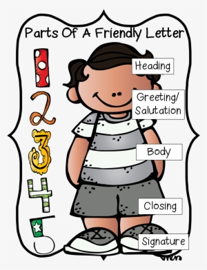 Bestfriend Th Grader For Free Download - Parts Of A Friendly Letter Person #2417604