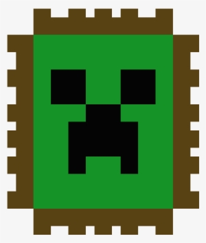 Creeper Face- Postage Stamp - No Refunds Exchange Only #2417945