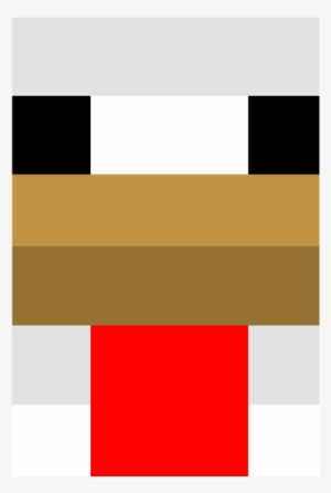 Chicken Face - Minecraft Chicken Face #2418122