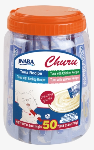 Churu Tuna 50 Tubes - Inaba Churu Cat Tuna #2418203