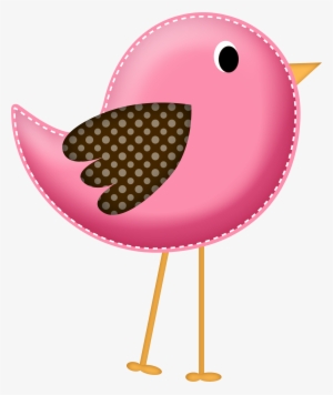 Photo By @daniellemoraesfalcao - Cute Pink Bird Clipart #2419014