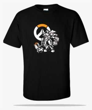 Overwatch Reinhardt Unisex Tee - Mustang Horse School Shirts #2419015