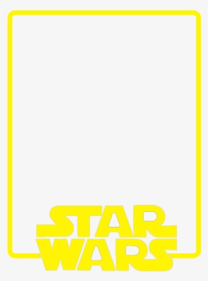 4x6 Star Wars Photo Overlay Logo On Bottom - Star Wars #2419088