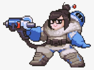 Overwatch Mei Pixel Spray #2419121