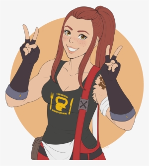 Wait, People Still Think Brigitte Is Op - Brigitte Overwatch Fanart #2419297
