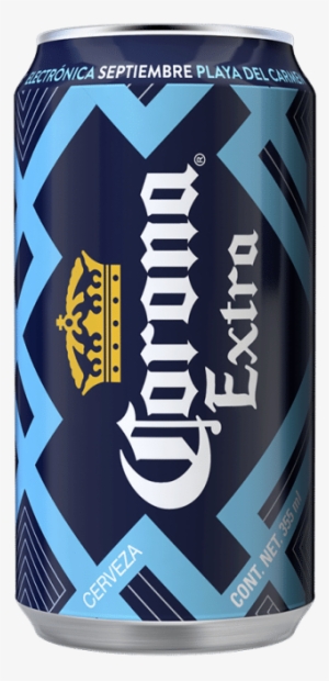 Corona Elements Trae La Fiesta A Playa Del Carmen - Corona Extra Navy Blue Beach Towel #2419761